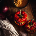 De Suikervrije Oom - Gevulde Rode Paprika's
