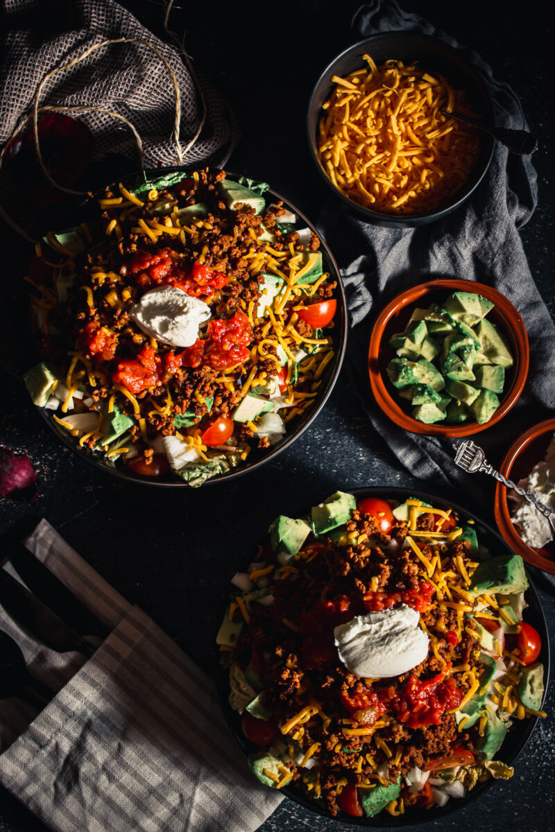 De Suikervrije Oom – Taco Salade met Gehakt