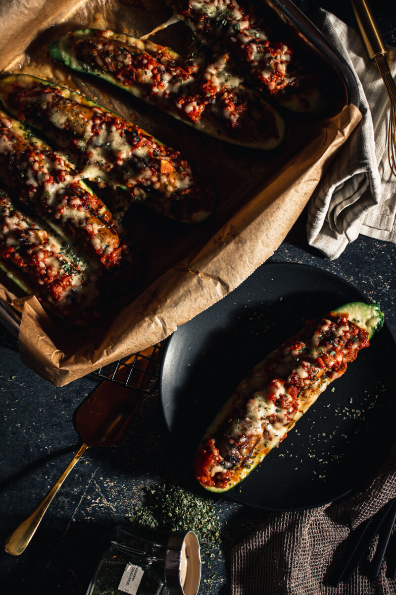 De Suikervrije Oom - Gevulde Courgette Met Italiaanse Worst
